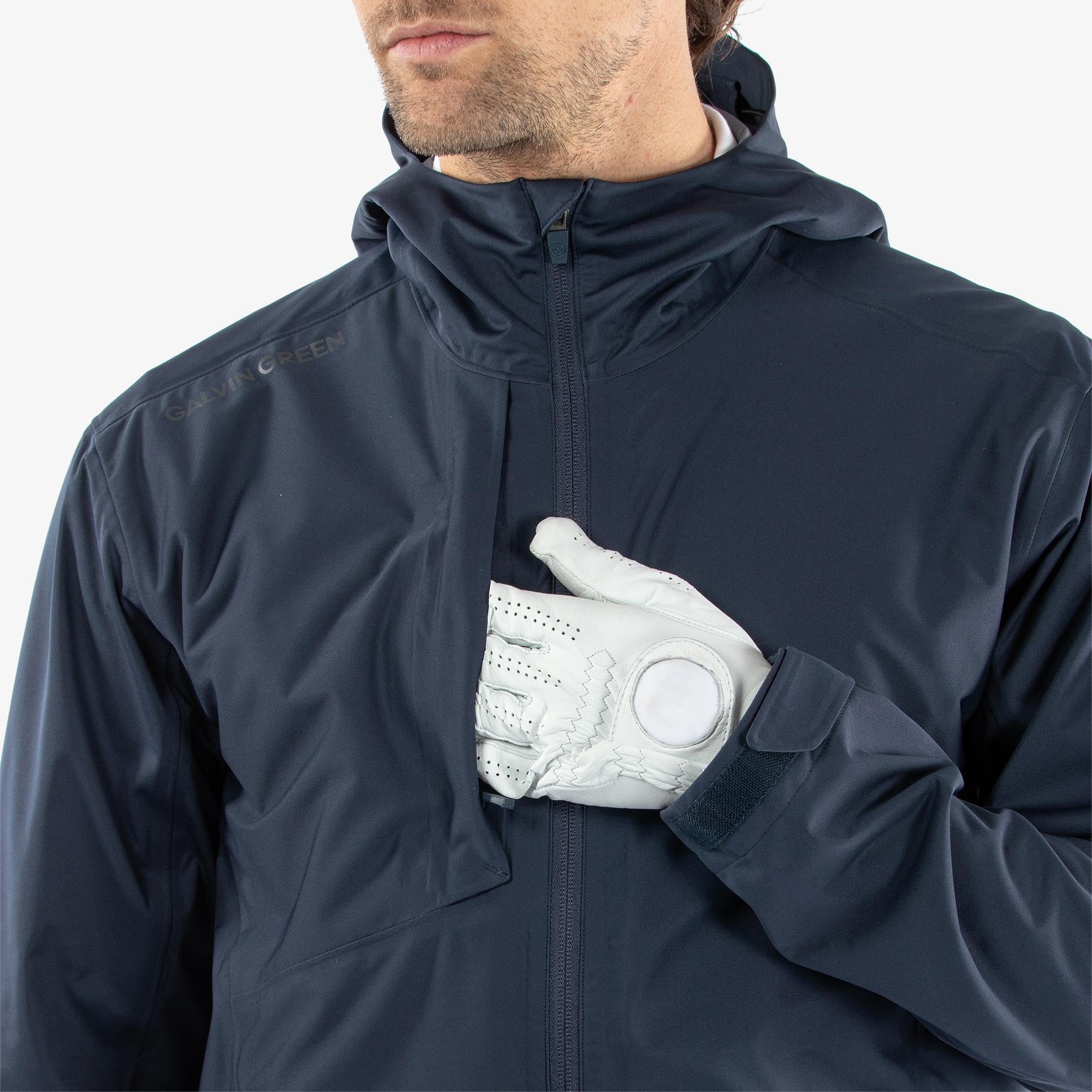 Galvin Green Amos Gore-Tex C-Knit Mens Waterproof Jacket Navy